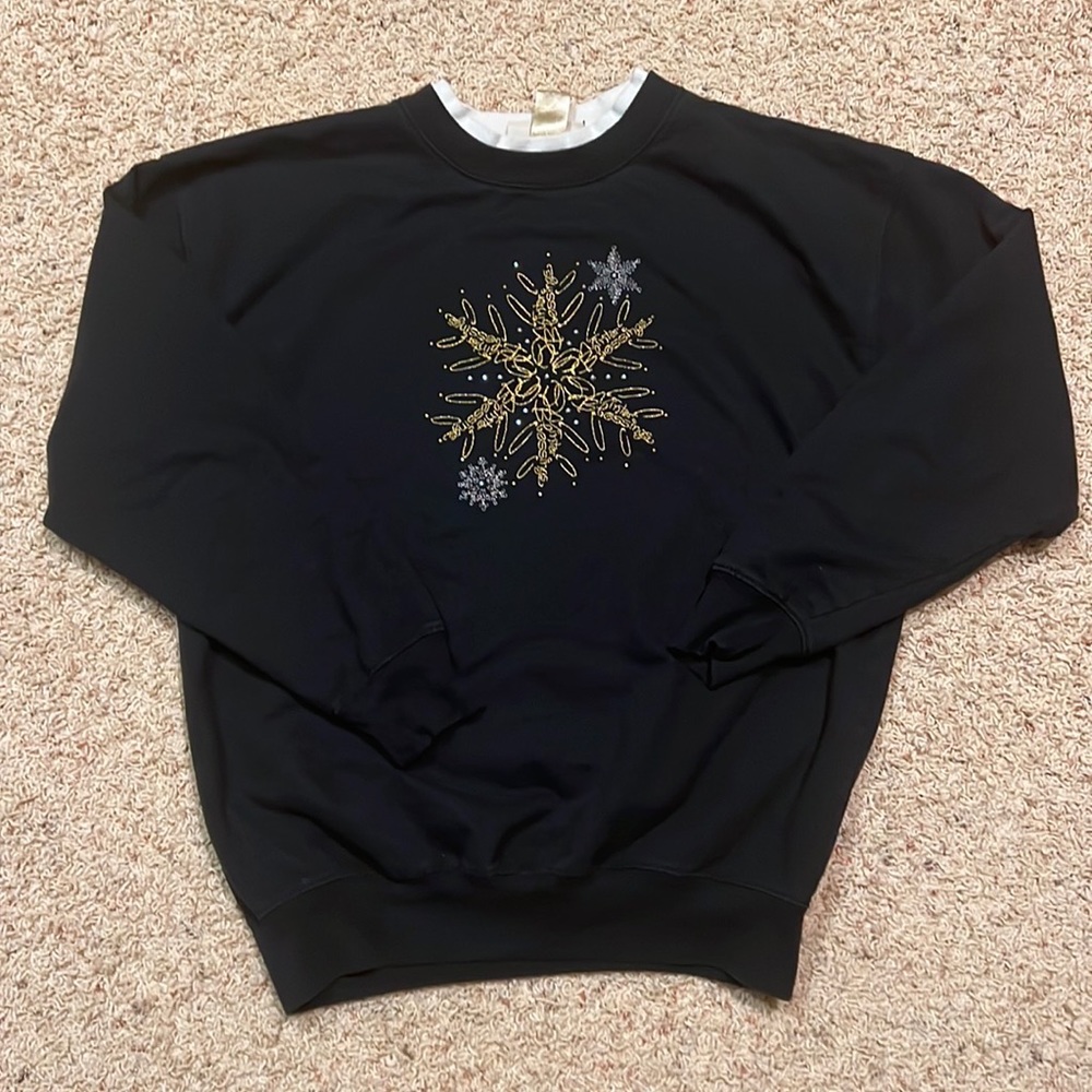 Snowflake sweatshirt
